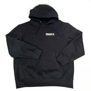 Ricky Martin Mens Hoodie Sweatshirt Cantalo Concert Sweater Black Lane Steven M